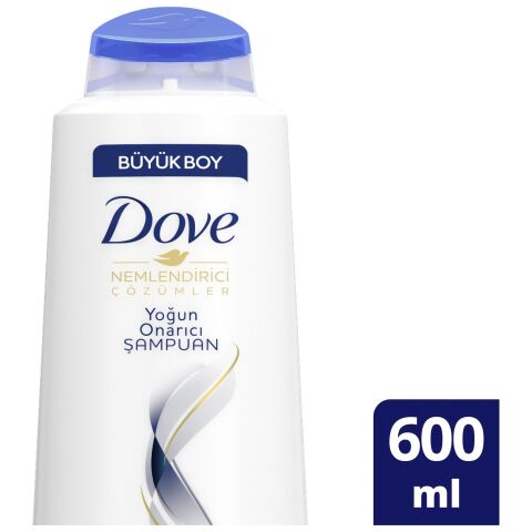 Dove Yoğun Onarıcı Saç Bakım Şampuanı 600 ML