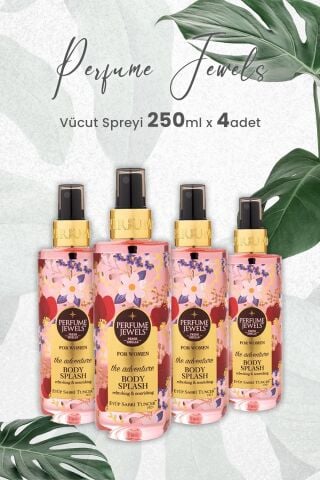 Eyüp Sabri Tuncer Body Splash The Adventure 250 ml x 4 Adet