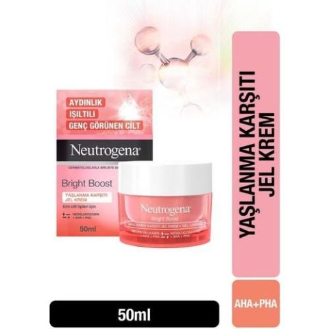 Neutrogena Bright Boost Yaşlanma Karşıtı Jel Krem 50 ml