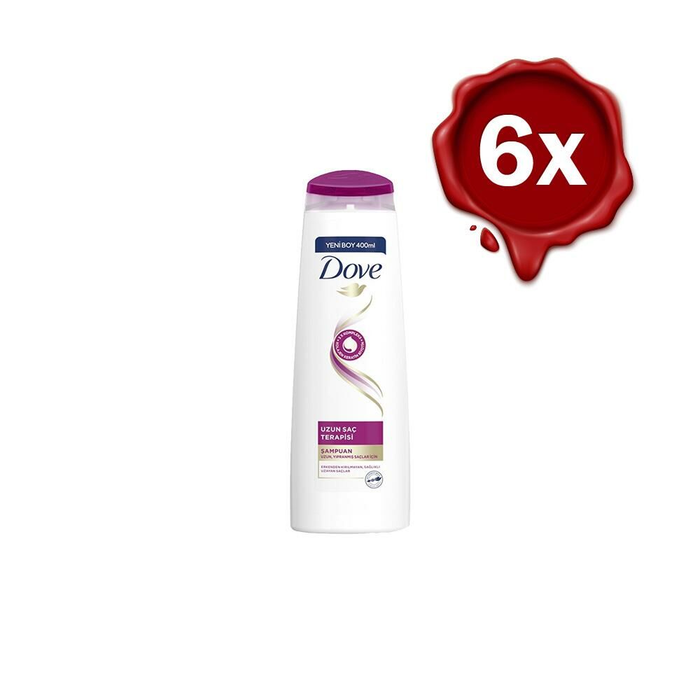 Dove Saç Bakım Şampuanı Uzun Saç Terapisi x 6