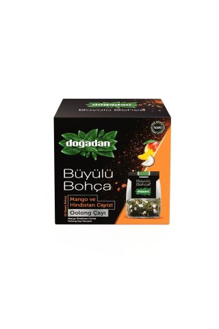 Doğadan Büyülü Bohça Oolong Çayı Mango ve Hindistan Cevizi