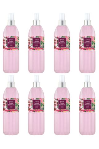Eyüp Sabri Tuncer Japon Kiraz Çiçeği Kolonyası 150 Ml Silindir Pet Şişe Sprey x 8 Adet