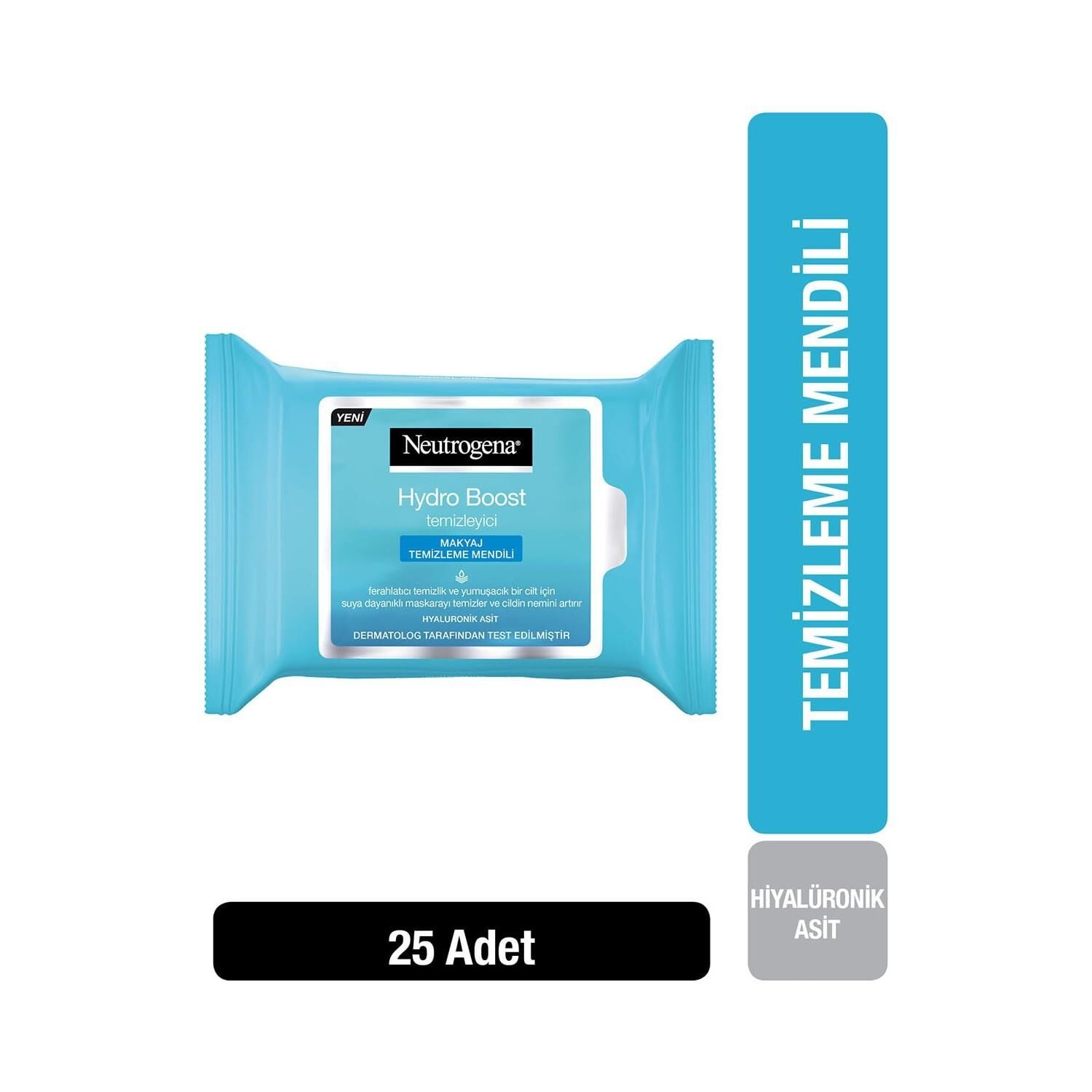 Neutrogena Hydro Boost Makyaj Temizleme Mendili 25' li