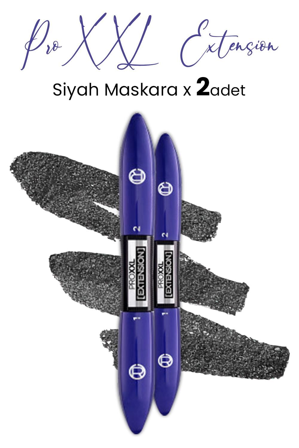 Loreal Paris Pro XXL Extension Maskara Siyah x 2 Adet