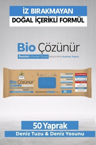 Sleepy Bio Çözülür Deniz Tuzu ve Yosunu 50 Yaprak
