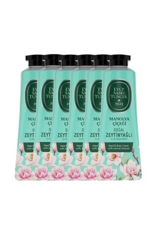 El Ve Vücut Kremi Manolya Çiçeği 50 ml X 6