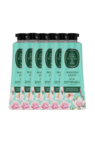 El Ve Vücut Kremi Manolya Çiçeği 50 ml X 6