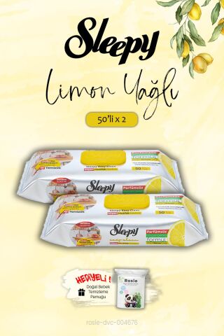 Mutfak Havlusu Limon Yağlı 2'li 50 Yaprak, ROSIE Hediye