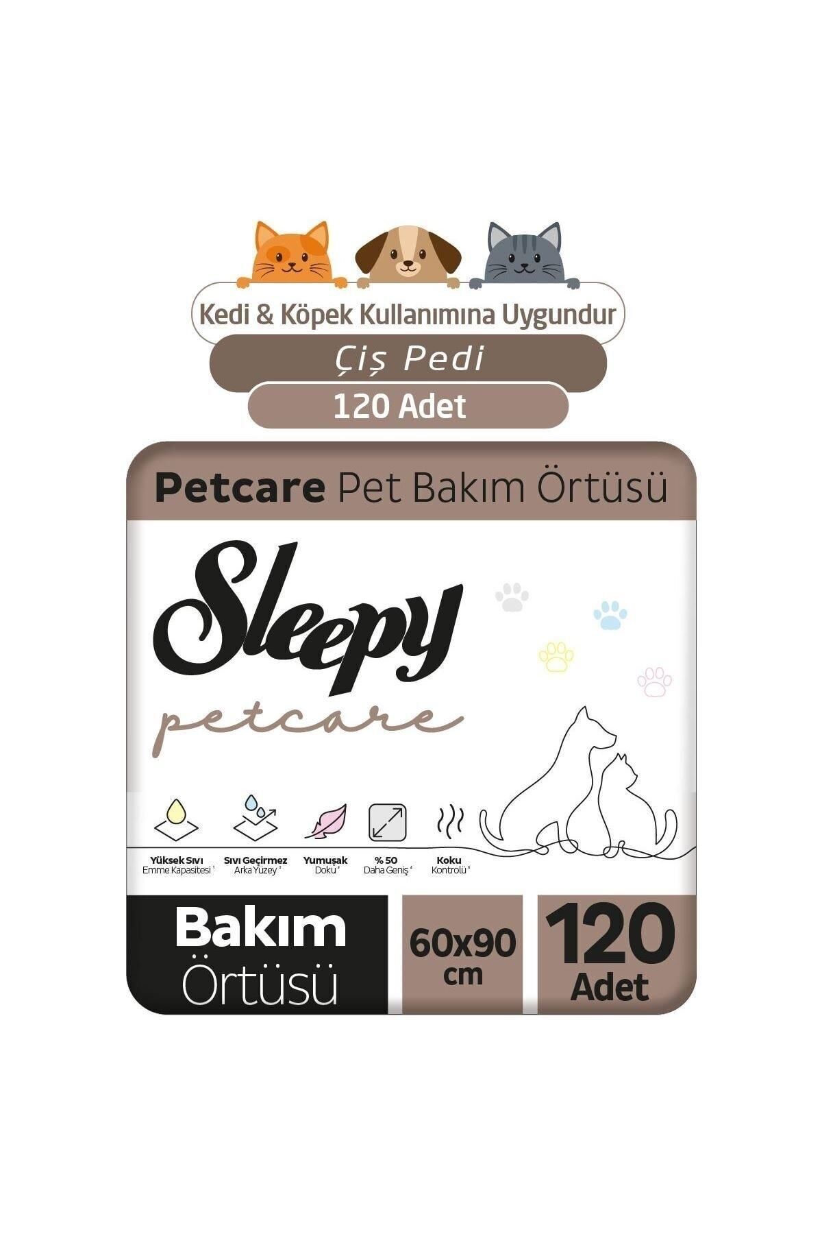 Sleepy Petcare 60x90 cm 120'li Pet Bakım Örtüsü