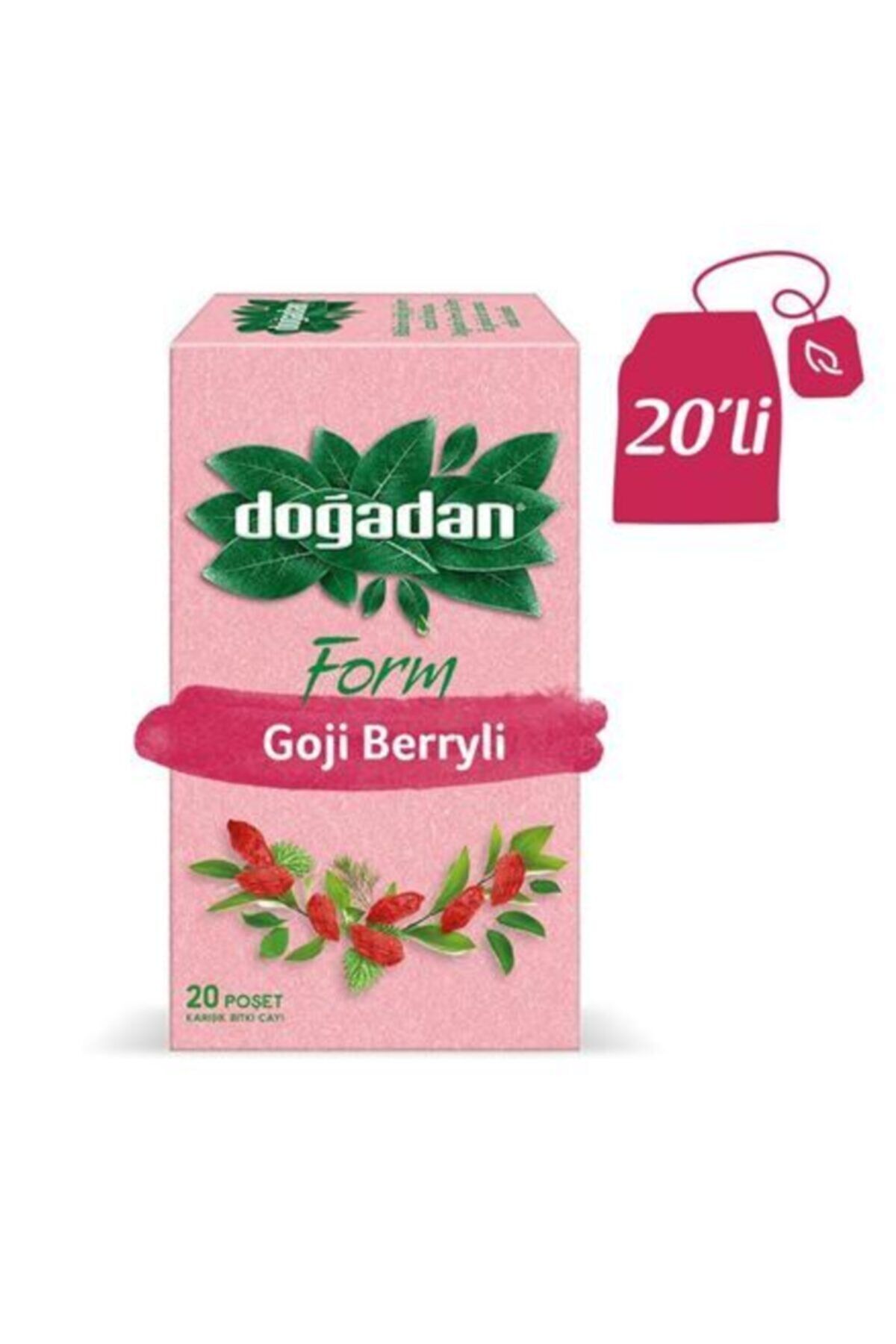 Doğadan Form Goji Berry'Li 20'li