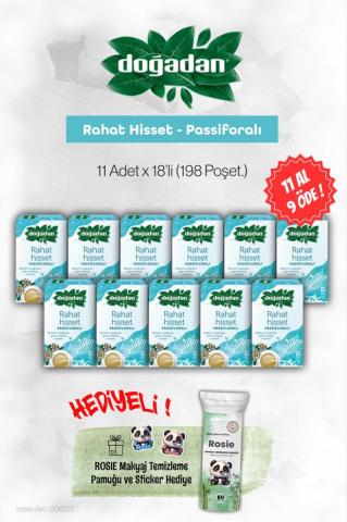 Doğadan Rahat Hisset Passiforalı 11 AL 9 ÖDE ve Rosie