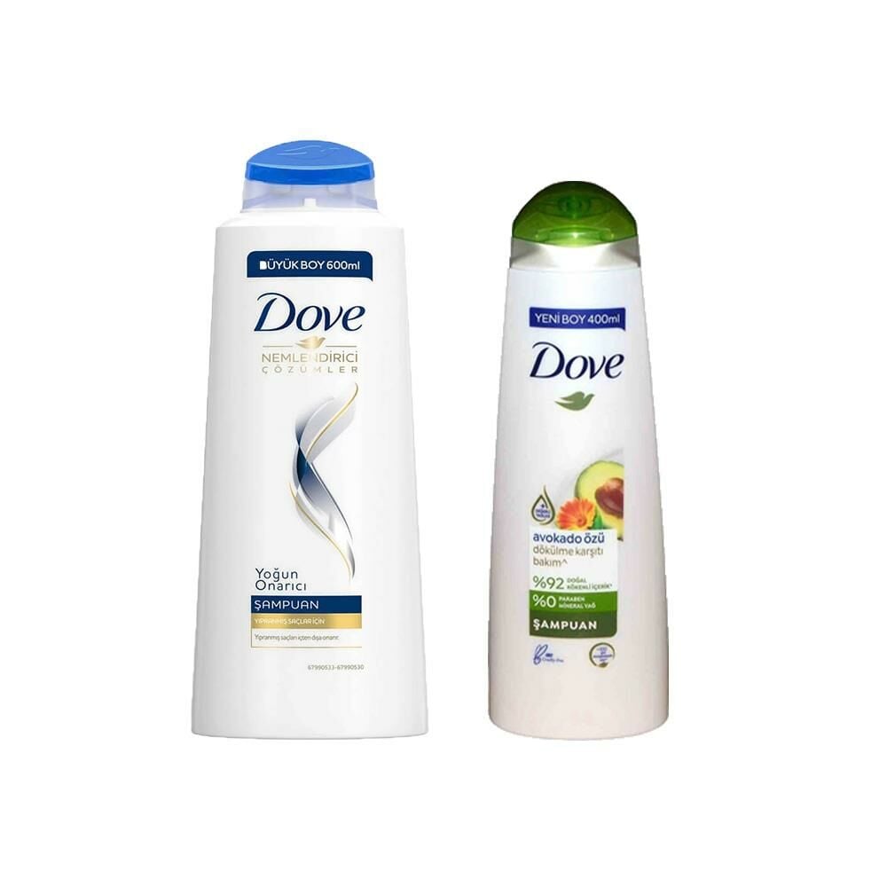 Dove Bakım Şampuanı Yoğun Onarıcı ve Avokado Özlü Dökülme Karşıtı