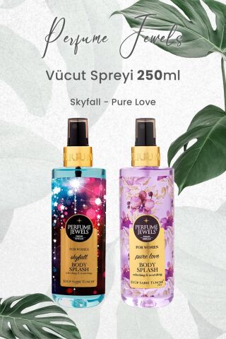 Eyüp Sabri Tuncer Vücut Spreyi Skyfall 250 ml ve Pure Love 250 ml
