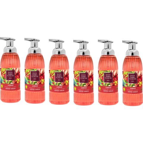 Eyüp Sabri Tuncer Amber Köpük Sabun 500 ML x 6