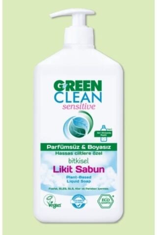 Green Clean Organik Portakal Yağlı Bitkisel Likit Sabun (500 Ml)