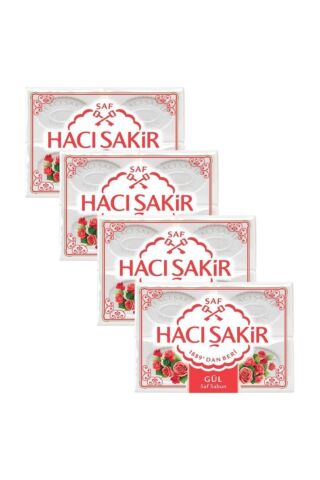 Hacı Şakir Gül Kalıp Sabun 4x150gr - 4 Adet