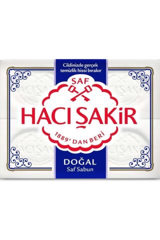 Hacı Şakir Kalıp Sabun 4'lü Doğal 600gr.