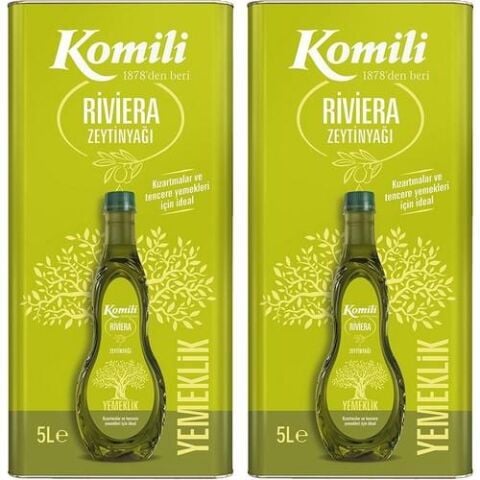 Komili Riviera Zeytinyagi 5 LT x 2