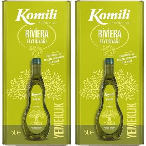 Komili Riviera Zeytinyagi 5 LT x 2