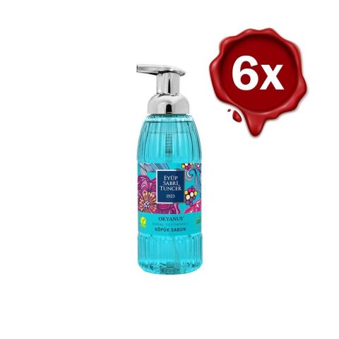 Eyüp Sabri Tuncer Zeytinyağlı Okyanus Köpük Sabun 500 ML x 6
