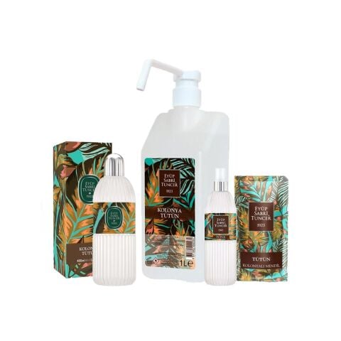 Eyüp Sabri Tuncer Tütün Kolonyası Seti 1