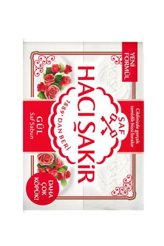 Hacı Şakir Gül Kalıp Sabun 600 gr
