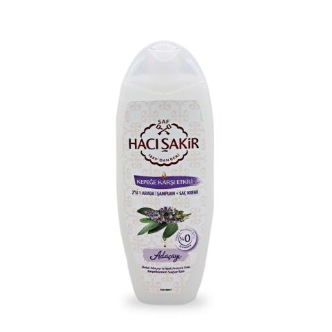 Hacı Şakir Adaçayı 2si 1 Arada Şampuan Kepeğe Karşı 500 ml
