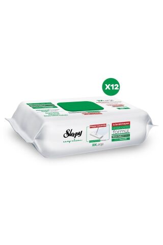 Sleepy Sleepy Easy Clean Beyaz Sabun Katkılı Mopa Uyumlu Yüzey Temizlik Havlusu 12X80 (960 Yaprak)