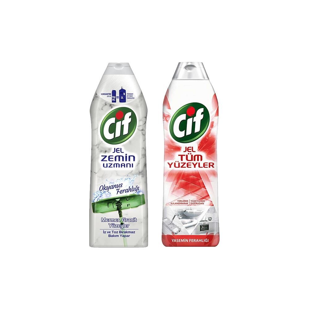 Cif Jel Mermer Yüzey Temizleyici ve Yasemin Ferahlığı