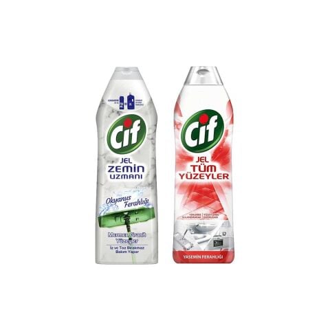 Cif Jel Mermer Yüzey Temizleyici ve Yasemin Ferahlığı