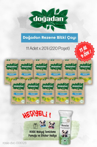 Doğadan Rezene Bitki Çayı 20'li 11 AL 9 ÖDE ve Rosie