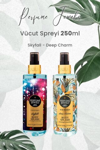 Eyüp Sabri Tuncer Vücut Spreyi Skyfall 250 ml ve Deep Charm 250 ml