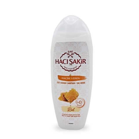 Hacı Şakir 2si 1 Arada Şampuan, Bal Özlü Hacim Veren 500 ml