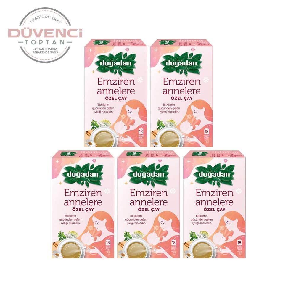 Doğadan Emziren Annelere Özel Bitki Çayı 18'li x 5 Adet