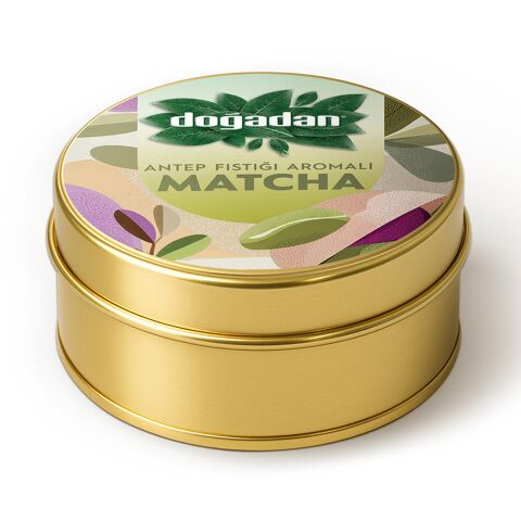Doğadan Antep Fıstıklı ve Yumuşak İçim Matcha 25 gr ve Panda Kupa
