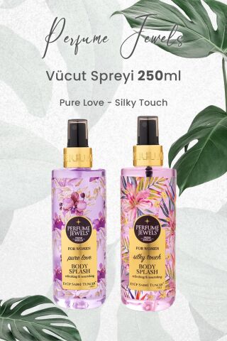 Eyüp Sabri Tuncer Pj Body Splash Pure Love 250 ml ve Silky Touch 250 ml