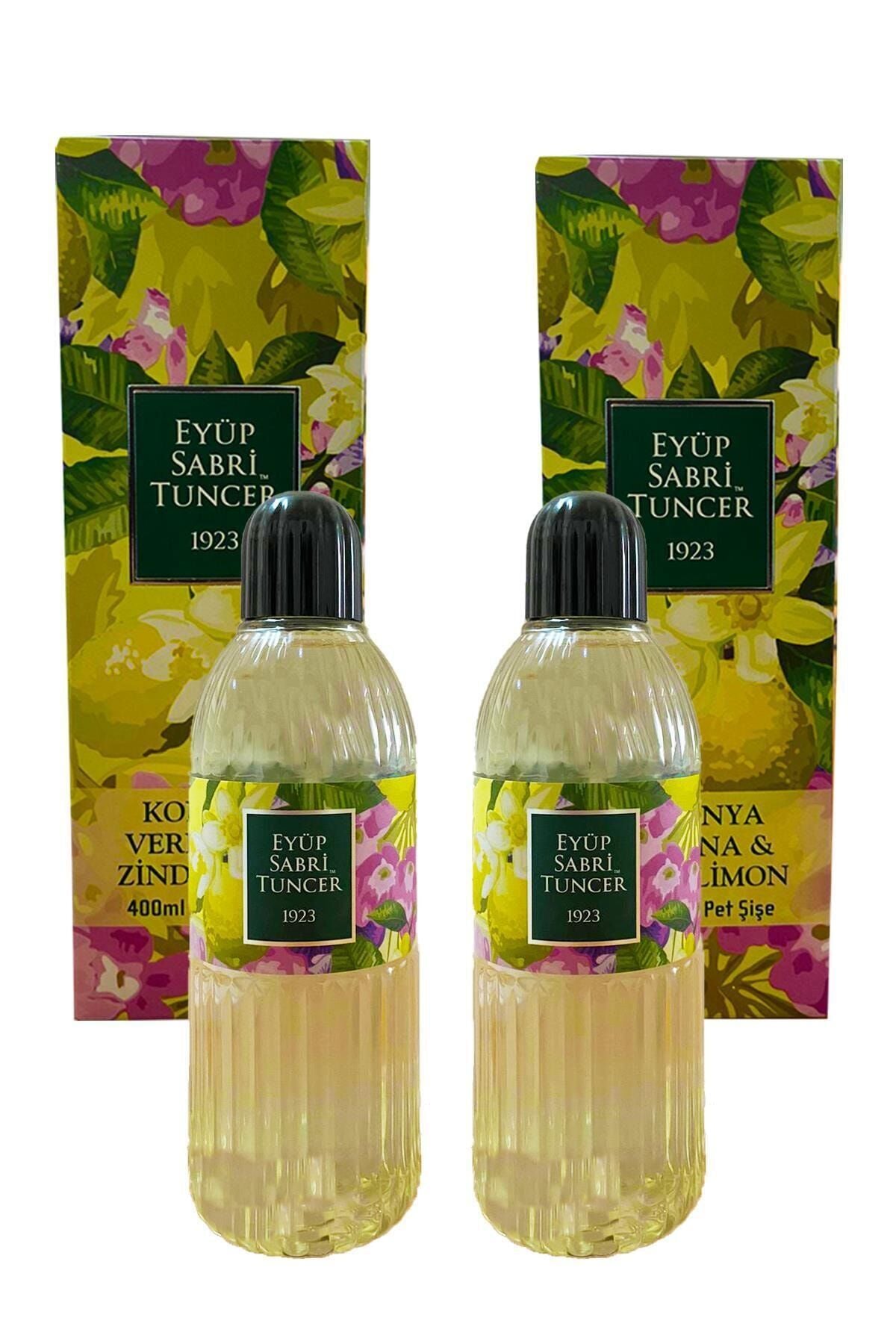 Eyüp Sabri Tuncer Verbena & Zinde Limon Kolonyası 400 ml - Pet Şişe x 2
