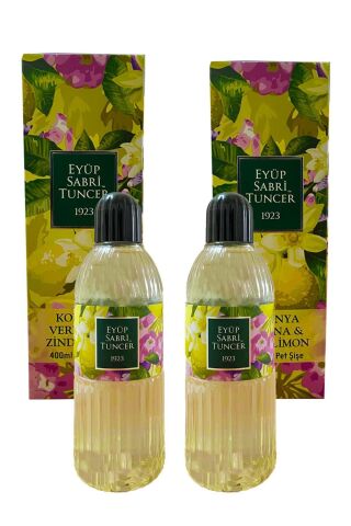 Eyüp Sabri Tuncer Verbena & Zinde Limon Kolonyası 400 ml - Pet Şişe x 2