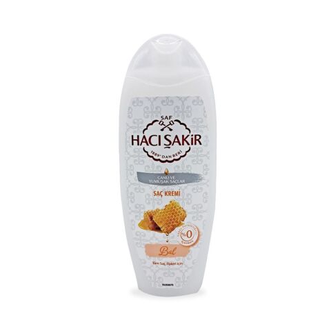 Hacı Şakir Bal Saç Kremi Canlı Ve Yumuşak Saçlar 450 ml