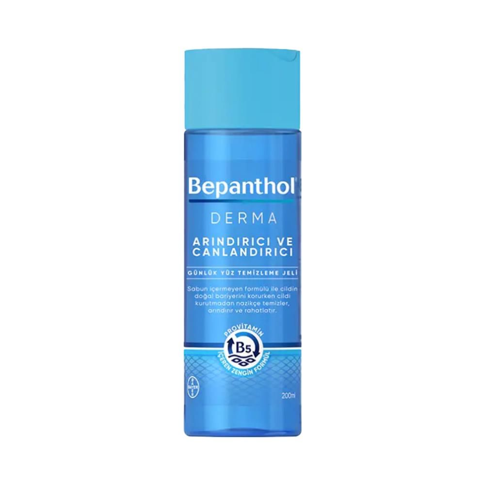 Bepanthol Derma Canlandırıcı ve Arındırıcı Yüz Temizleme Jeli 200 ml