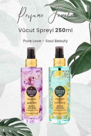 Eyüp Sabri Tuncer Pj Body Splash Pure Love 250 ml ve Soul Beauty 250 ml