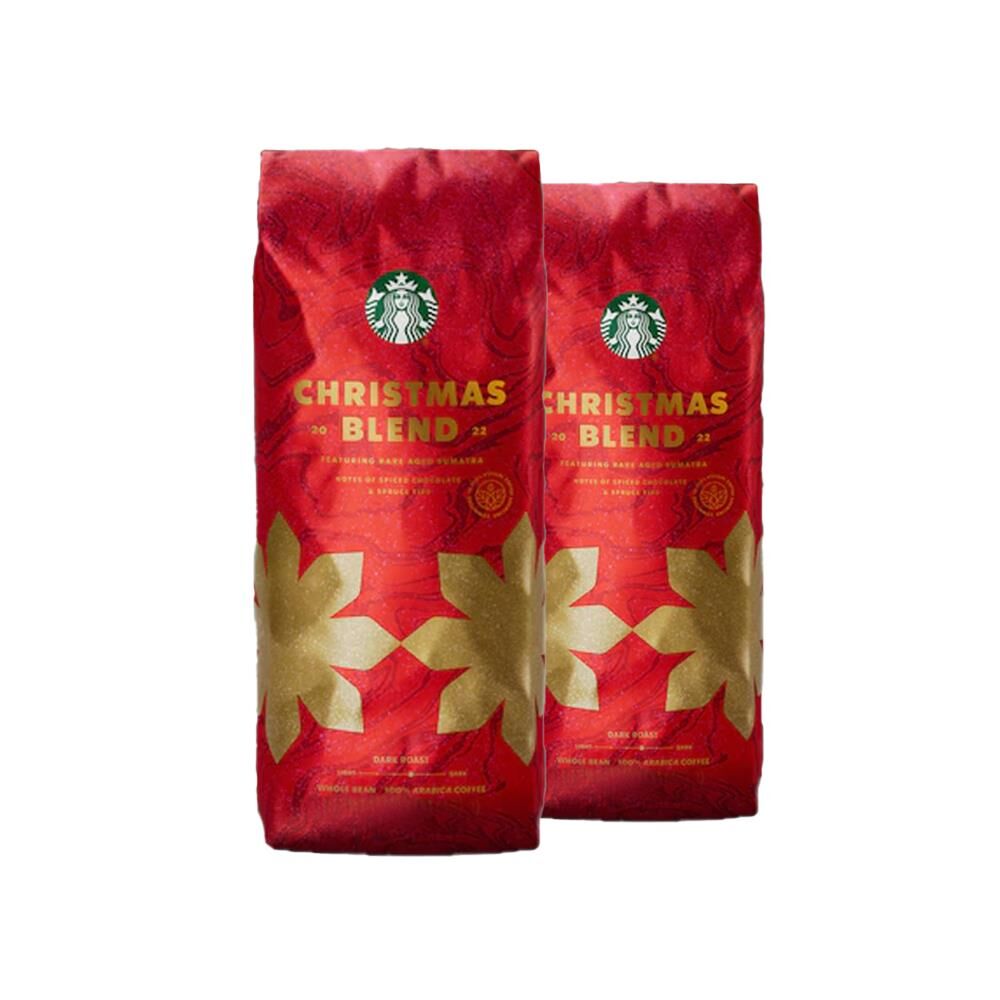 Starbucks Christmas Blend Dark Roast 250 gr x 2