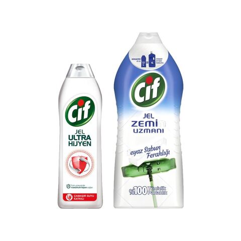 Cif Jel Ultra Hijyen ve Beyaz Sabun Ferahlığı