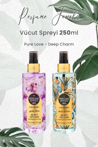 Eyüp Sabri Tuncer Pj Body Splash Pure Love 250 ml ve Deep Charm 250 ml