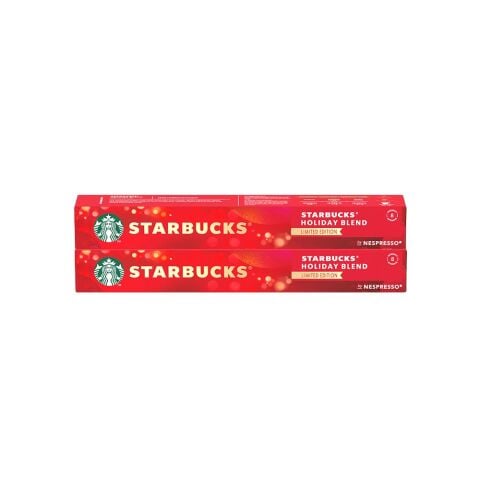 Starbucks Holiday Blend Medium Roast (Kapsül Kahve) x 2