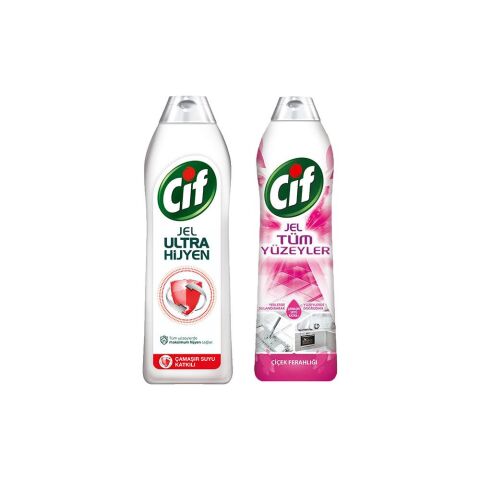 Cif Jel Ultra Hijyen ve Çiçek Ferahlığı