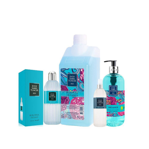 Düvenci Toptan Eyüp Sabri Tuncer Okyanus Kolonyası 4' lü Set Model 253