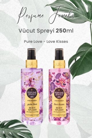 Eyüp Sabri Tuncer Pj Body Splash Pure Love 250 ml ve Love Kisses 250 ml