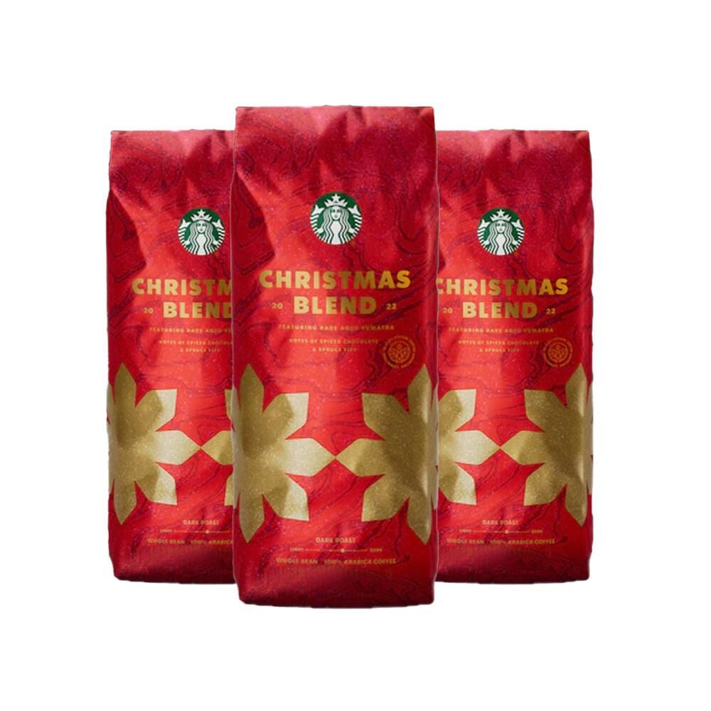Starbucks Christmas Blend Dark Roast 250 gr x 3