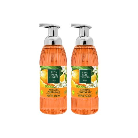 Eyüp Sabri Tuncer Antalya Portakalı Doğal Zeytinyağlı Köpük Sabun 500 ml x 2